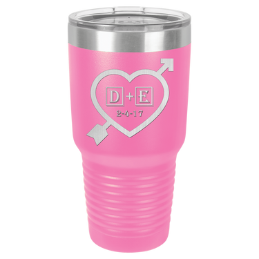 D+E Romantic Tumbler